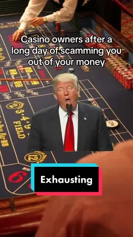 It is exhausting to spend all day taking money away from gamblers #gamblingtok #gambling #fyp #casinotiktok #sportsbettingtiktok #casino 