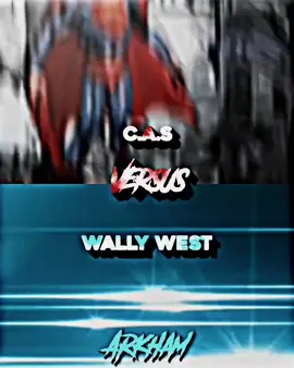 COSMIC ARMOR SUPERMAN VS WALLY WEST. #whoisstrongest #dc #dccomics #dcuniverse #cosmicarmorsuperman #superman #wallywest #theflash 