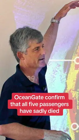OceanGate, the company behind the missing Titanic submarine have comfirmed the crew have sadly died #news #dailymirror #breakingnews #titanic #submarine 