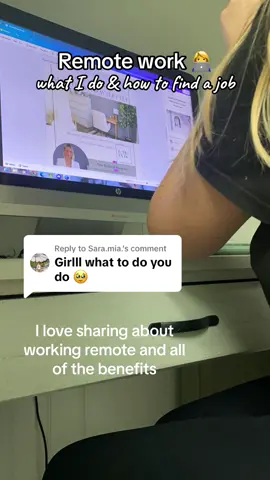 Replying to @Sara.mia.   Remote Work what I do and how to find a job #remotework #administration #socialmediamanager #howtofindremotework 