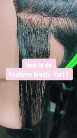 One method to do Knotless braids 😍💚  #fyp #foryou #explorepage #bohoknotlessbraids #floridastylist #hairbraider #viralvideo #summervibes #knotlessbraids #howtodoknotless 