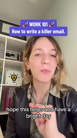 🚀 WORK 101 🚀 How to write a killer email. #abriteedu #education #learning #tutoring #mentoring #students #school #studying #highschool #middleschool #college #work #school #life #emails 