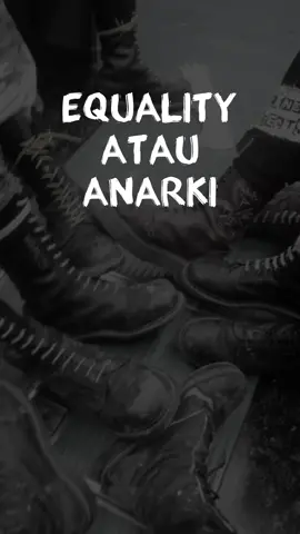 Equality atau Anarki - S.K.O.K #equalityatauanarki #skok #equality #anarki #punk #punks #punkindonesia #punk_indonesia #pungindonesia #musikpunk #musik_punk #musik #musikstory #lirikpunk #liriklagupunk #liriklagu #liriklaguindonesia #storypunk #lagupunk #lagupunkviral #anakpunk 