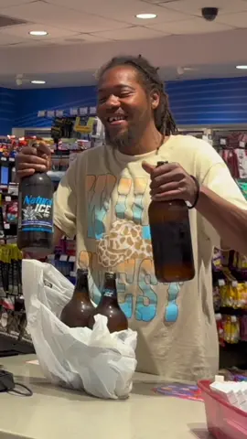 Replying to @Ashley (PART2) Studies say he’s still in the store till this day! 😂😂😂😂 #fyp #foryou #foryoupage #viral #4you #xyzbca #foru #beer #gasstation #hilarious #cashier #customer #store #meme 