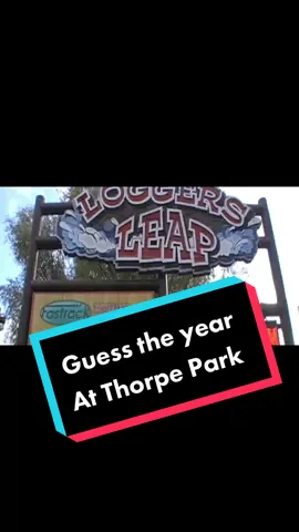 Lets Rewind at Thorpe Park can you guess the year🎢🍁🎃🎉🥳 #thorpepark #thorpeparkofficial #thorpeparkresort #rides #guesstheyear #loggersleap #rockyexpress #frightnight #thorpeparkfrightnights #halloween 