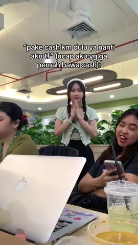 orang orang cashless seperti saya sangat merepotkan