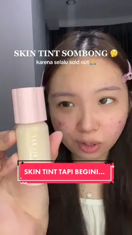 skin tint sombong 🥲 @Rosé All Day Cosmetics #TheRealestYou #TheRealestLightweightSkinTint #wearroséandslay 