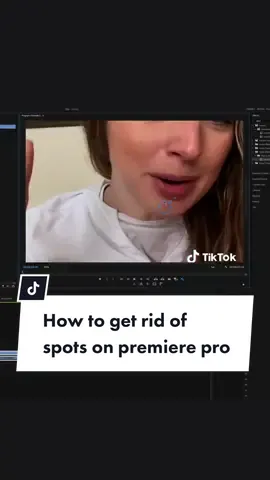 ✨ How to get rid of spots & blemishes on premiere pro ✨ • • • • • #premierepro #editing #learntoedit #learnpremierepro #premiereprotutorial #studenteditor #editing #videoediting #fyp #fypage #filmmaking #studentfilmmaker #spots #blemish #spotremoval #acne 