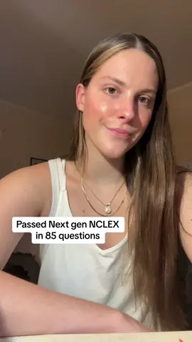How i passed next gen NCLEX in 85 questions #nclexrn #nclex #nclextips #uworld #markk #nursingstudent #85questions #nursingtiktok 