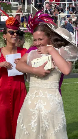 When your boyfriend wins The King Edward VII Stakes 🥹💗 #itvracing #royalascot #royalascot2023 #winner #megannicholls 
