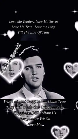 Love me Να χεις μια καρδιά που ποτέ δεν σκληραίνει, ένα χαρακτήρα που ποτέ δεν κουράζεται κι ένα άγγιγμα που δεν πονάει ποτέ #lovemetender #elvispresley #elvistheking   #elvismovie #rockenroll  #dreams #sweet #αγάπη #agapi #guardianangel #funclub #foryou #fypシ 