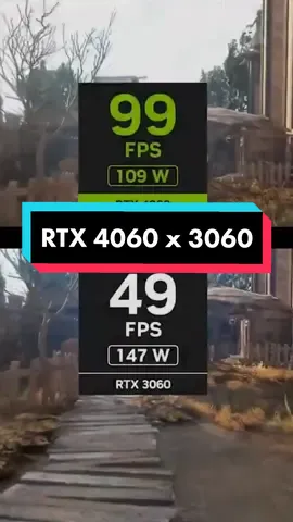 RTX 4060 x RTX 3060 Source: Nvidia Blog #nvidia #rtx3060 #rtx4060 #gpu #pcgaming #setupgamer #hardware 