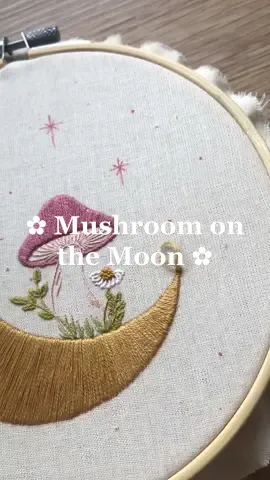 ✿ Moon Hand Embroidery 