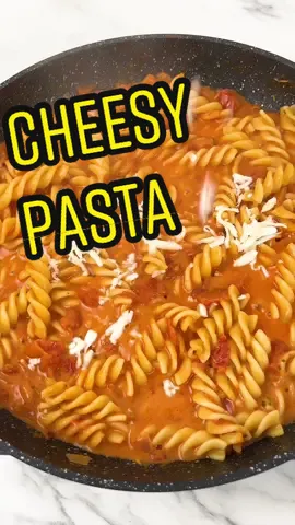 Cheesy Tomato Pasta 🍝 Full measurments and instructions are on the link on our profile! Bon appétit! 🫶🏼 #yummyday #pasta 