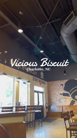 📍Vicious Biscuit #PlacesToVisit #placestoeat #placestogo #charlotte #charlottenc #food #Foodie #foodtiktok #FoodLover #lunchtime #northcarolina #Summer #weekend #fyp #viral #contentcreator #foodblogger #blog 