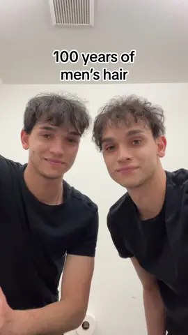 100 years of men’s hair 
