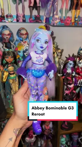 G3 Abbey Bominable reroot! Finally she has soft and silky hair ❄️❤️ #monsterhig #monsterhighedit #monsterhighdolls #monsterhighg3 #monsterhighcontent #abbeybominable #monsterhighreroot #customdoll #dollrerooting #dollcollection #wearemonsterhighfans 
