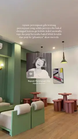 setelah patah hati terbesarku kemarin, aku tetap berusaha berulang kali meyakinkan diri “aku layak dicintai kembali”.