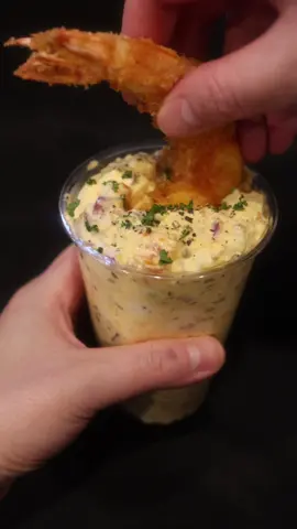 海老フライ🦐Fried shrimp with tartar sauce🤤 #海老フライ#海老#shrimp#タルタルソース#レシピ#海鮮#蝦#asmr #asmrfood