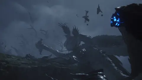 Epic fight! Garuda vs Ifrit! #finalfantasy#finalfantasyxvi #rpg #playstion5 #ps5 #gamer