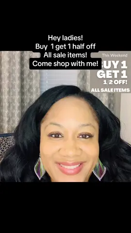 Hey ladies!  All sale items are Buy 1 get 1 free!  Grab some of these beautiful pieces before they are gone!  #fyp #foryou #foryourpage #viral #viralvideo #usa #usa_tiktok #women #womenownedbusiness #womenempowerment #fashion #fashiontiktok #fashionblogger #hair #braids #stylist 