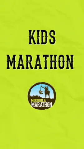 The 2023 Kids Marathon was lit! 🔥  #MissoulaMarathon #LastBestRace 