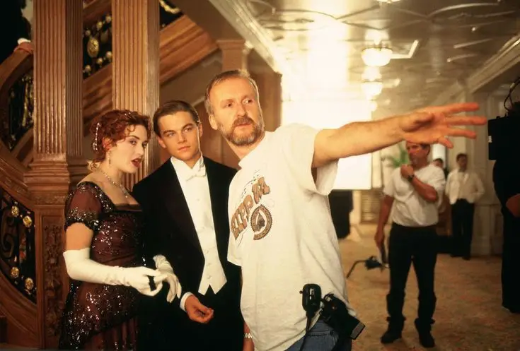 Titanic detrás de escena 📽  #retro #fppppppppppppppppppp #youpage #fypシ #titanic #jamescameron #90s #parati #fyp #foryou 