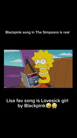 Lovesick girl in The Simpsons is real 😭 look at Jisoo and Rose reaction 😻🤣 also they're still can't believe it 😅 #jisoo_sooyaa #roses_are_rosie #blakcpink #lovesickgirlsblackpink #thesimposons 