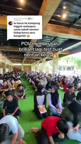 Replying to @michelle🧸🛼 tunggu keseruan nya tgl 1 juli yaaa 🔥🔥 bakal pecah banget si kalo ketambahan serame ini 500++ member baru 🔥 #kampunginggris #brillianteglishcourse #kediri #pare #fyp #belajarbahasainggris 