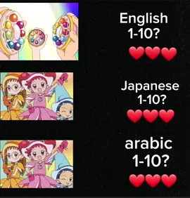 #ojamajodoremi #foryou #englishvsjapanesevsarabic #followmeplease 