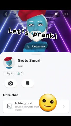 Als de tekst te snel gaat zou ik hem ff op stil zetten.  #ai #prank #fypシ #viral #nl #😐 