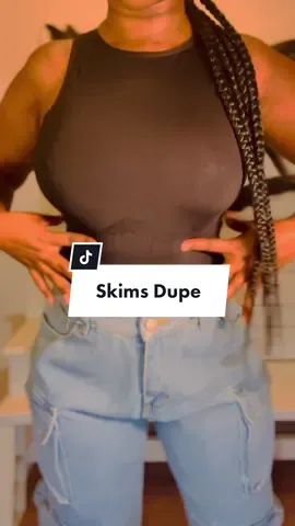 @Soo Slick. Viral bodysuit in black! #tiktokmademebuyit #tiktokshopusa #skimsdupe #tiktokshop #bodysuit #howtostyleabodysuit #blackgirltiktok 