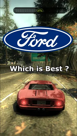 Ford GT : NFSMW