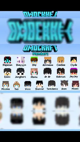 Please support all omocraft members! Subscribe to our Youtube channel! Lezzgow!! #TheREALOmocraftMembers  #Minecraft #omocraft  