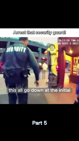 Arrest that security guard! #cops #copstiktok #police #cop #copsoftiktok #policeofficer #viral #foryou #foryoupage #trending #fyp #fypシ #cirminal 