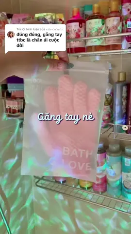 Trả lời @𝒸𝒽𝓇𝒾𝓈𝓉𝒾𝑒 ♡ Rùi tui nghe mọi người thử găng tay ttbc nè 😋 #TryItWithTikTok #showertok #SelfC