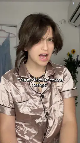 ugliest color #orange #relatable #fyp #righleyengelhardt 