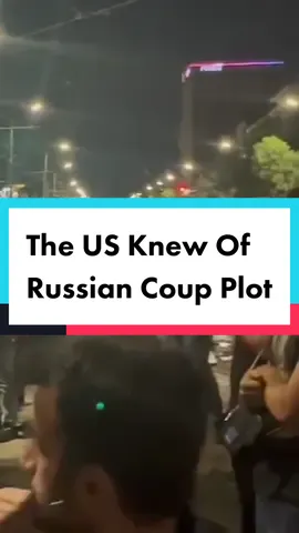 The US Knew Of Russian Coup Plot #usa #russia  The U.S. reportedly knew Russia was about to be coup’d two weeks ago after spies uncovered the plot. In fact, Congress had reportedly been briefed on it days before it happened. This demonstrates just how big of an intelligence failure this was for Russia. The leader of Wagner has reportedly been exiled to Belarus and it’s hard to say how long that will last for. It’s still not quite clear to anyone who’s currently in charge of the Russian military or why Wagner stopped when they had it in the bag. But The U.S. believes that we haven’t seen the end of Russian turmoil and that Pandora’s box has been opened.