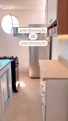 Sim a decoração faz toda diferença🤍 . . . . #designerdeinteriores#decoracoes  #apartamento#decoracaodecasa  #organizacaodecasa#ape  #cozinha 