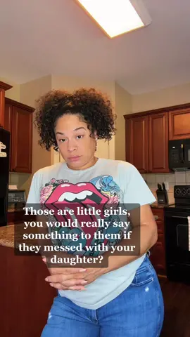 Without hesitation, shes in middle school & most of them girls bigger than me 😂 #MomsofTikTok  #momlife #momanddaughter 