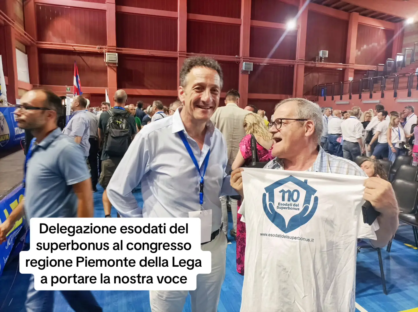 Claudio Ardizio è il delegato dell'Associazione Esodati del Superbonus che durante l'evento al congresso regionale della Lega a Chivasso oggi, hanno parlato con vari esponenti politici in modo collaborativo. Ha chiesto un incontro a Roma con il Direttivo della nostra Associazione e ha anticipato le richieste di aiuto verso il governo e le regioni. Inoltre, ha chiesto un aiuto per un celere incontro con la Ass. Andrea Tronzano per spiegare soluzioni. Alla fine del Congresso è stato rieletto con ovazione alla unanimità l'On. Riccardo Molinari a segretario regionale della Lega del Piemonte. Ha anche parlato con vari esponenti della Lega come il Sindaco di Novara Alessandro Canelli, con l'ass. regionale Matteo Marnati, con altri segretari provinciali della lega. Tutti si sono impegnati ad aiutarci. - [ ] #superbonus #incentivifiscali #riqualificazioneedilizia #risparmioenergetico #ecobonus #bonusfiscale #ediliziaecosostenibile #ediliziaresidenziale #ediliziapubblica #ediliziaprivata #ediliziainnovativa #ediliziaverde #ediliziabio #ediliziapassiva #ediliziapositiva #ediliziadomotica #ediliziadurabile #ediliziabenessere #ediliziabassoconsumo #ediliziabassocosto #ediliziabassoinquinamento #ediliziabassorischio #ediliziabassocarbonio #cedolafiscale #cessionecredito #scontoinfattura #fatturaelettronica #digitalizzazione #innovazione #crescitaeconomica 