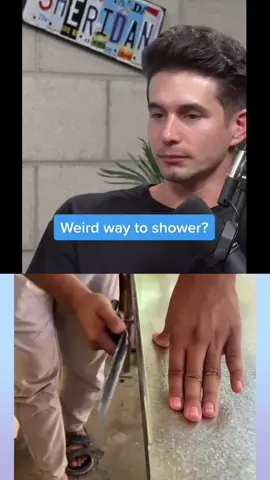 ways to shower #stiffsockspod #viral #funny #trevorwallace #michaelblaustein #fyp #podcast