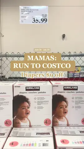 Kirkland diaper box super savings going on! 🚼#VozDosCriadores #screammovie #trending #fyp #momtok #babiesoftiktok #diaperhack #diapers #costco #costcofinds #costcotiktok #costcosavings #momhack 