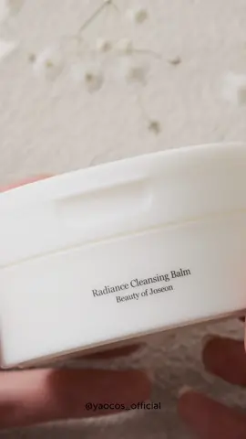 ✨Looking for a cleansing balm? ✨Try this Radiance Cleansing Balm by Beauty of Joseon. It gently but effectively dissolves eye makeup without irritating the eyes. The balm is also effective at removing base makeup and skin impurities such as sebum build-up, which is especially important during hot summer months.  Scoop a generous amount and massage into dry skin, don’t forget to follow up with a foam cleanser!  #yaocos #yaocosofficial #beautyofjoseon #oilcleansing #balmcleanser #cleansingbalm #kbeautyskincare #koreanskincareroutine #koreanskincareproducts #gentlecleansing #gentlecleanser #hydratingcleanser #skincaretok #skintok #koreanskincaretiktok 