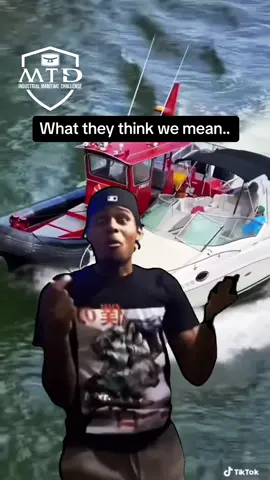It is what it is!                                            Many sectors of maritime careers in between these two examples! We can help point you in the right direction, reach out 🤙🏽 #industrialmaritimeathlete #MaritimeThrowdown #towboat #towboatus 