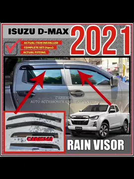 DMAX 2021-2023 RAIN VISOR  available here! grab yours now!  #fyp #fypシ #fypシ゚viral #caraccessoriesshop #dmax2021 #isuzudmax #dmax2022 #dmax2023 #dmaxrainvisor 