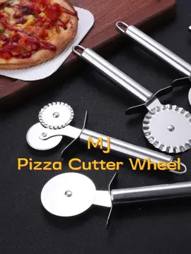 MJ Pizza Cutter High Quality 430 Stainless Steel shark Pizza Cutter Wheel #MJ #bakery #bakerylife #pizza #homeware #kitchenware 