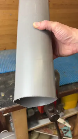 How to Hold Plastic Pipe in a Vice #tipcentric #tipsandtricks #tools #tips #worksmarternotharder #LearnOnTikTok #vice #plumbing #foryou #fyp #fypシ