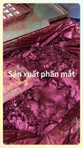 Nhật ký sản xuất - Sản xuất phấn mắt khoai tây nghiền #eyeshadow  #makeupproduct   #makeup  #makeupvideo #factory 