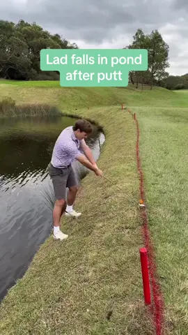It, in fact, did not end well 🤭⁠ ⁠ 🎥 @wavey.golf #golftiktok #golffail 